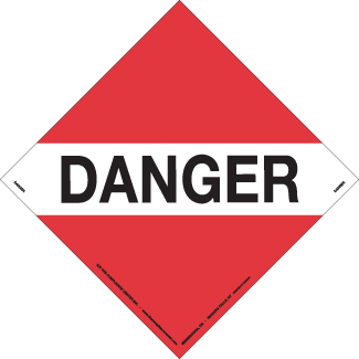 Danger – Placard