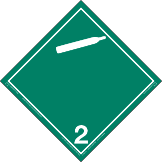 Class 2.2 – Non-Flammable, Non-Toxic Gas