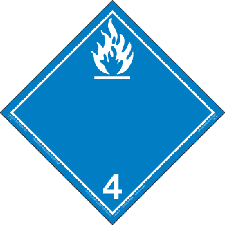Class 4.3 – Water Reactive